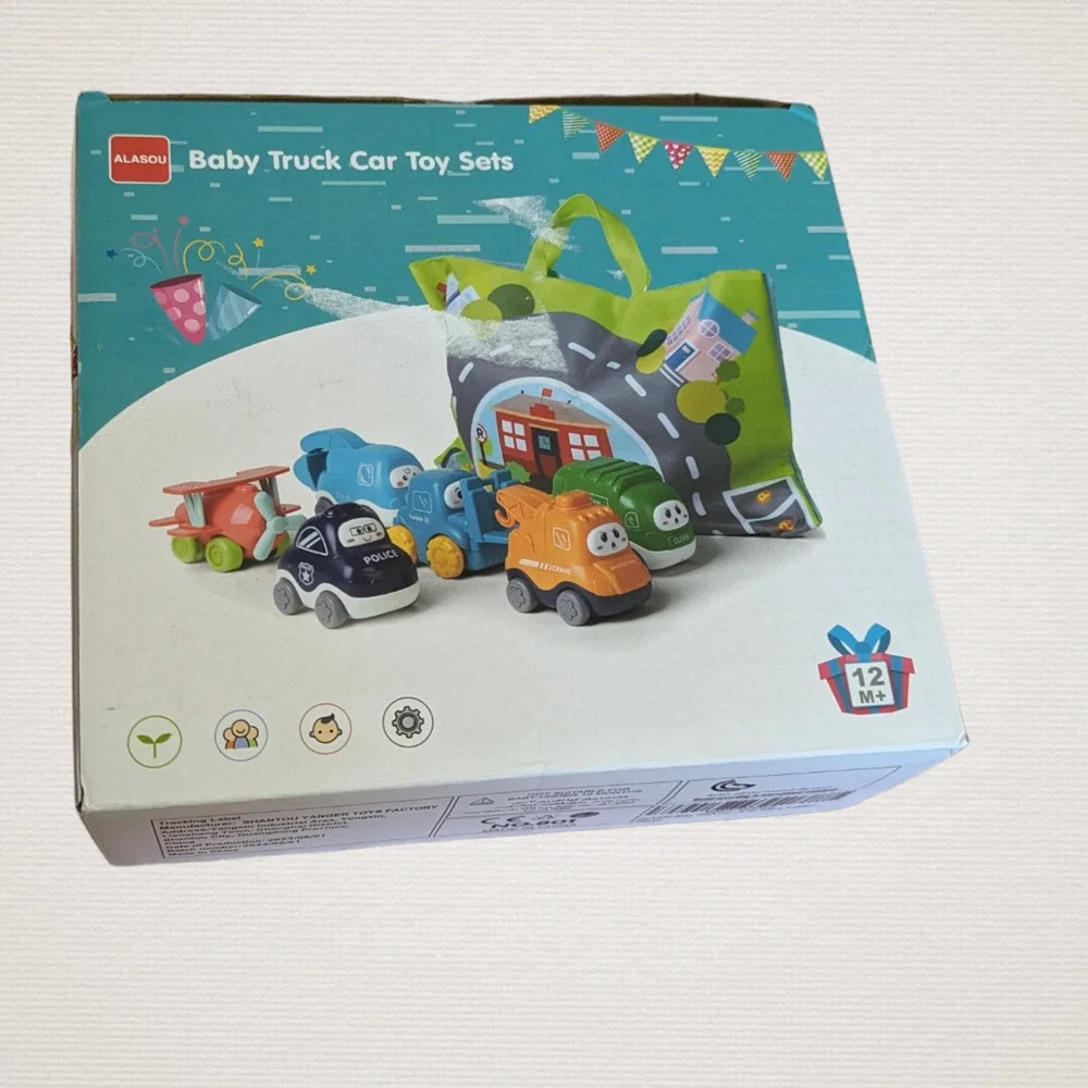 Baby Truck Car Toy and Playmat Storage Bag(6 Sets) - Baby Toys 12-18 Months